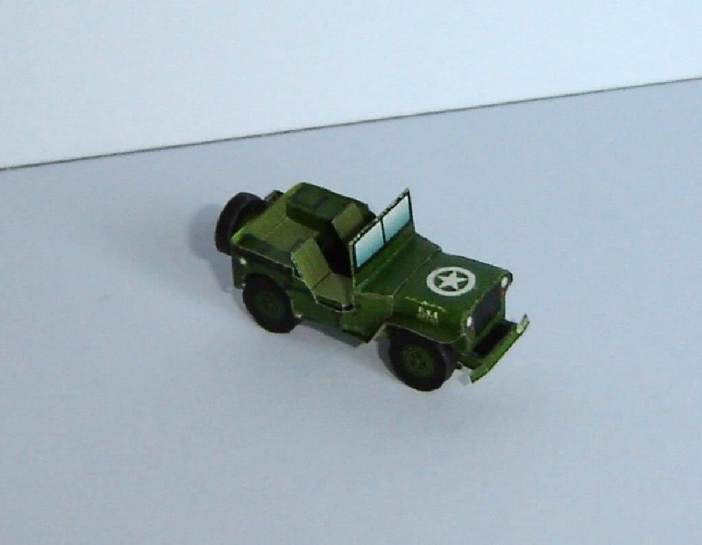 Армейский автомобиль Willys MB