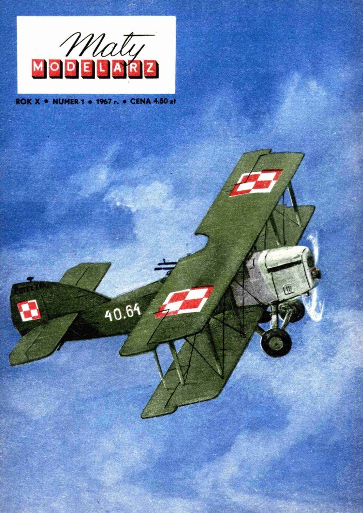 Maly Modelarz - 1/1967 - Разведывательный самолет Potez XV