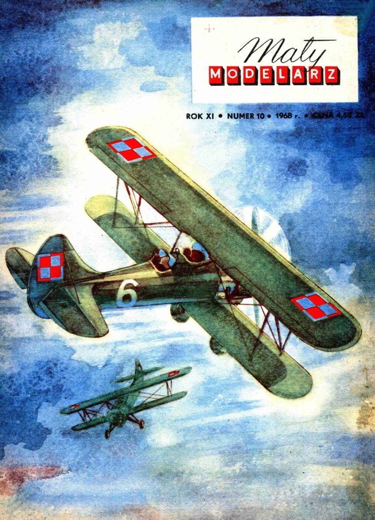 Maly Modelarz - 10/1968 - Учебно-тренировочный самолет PWS-26