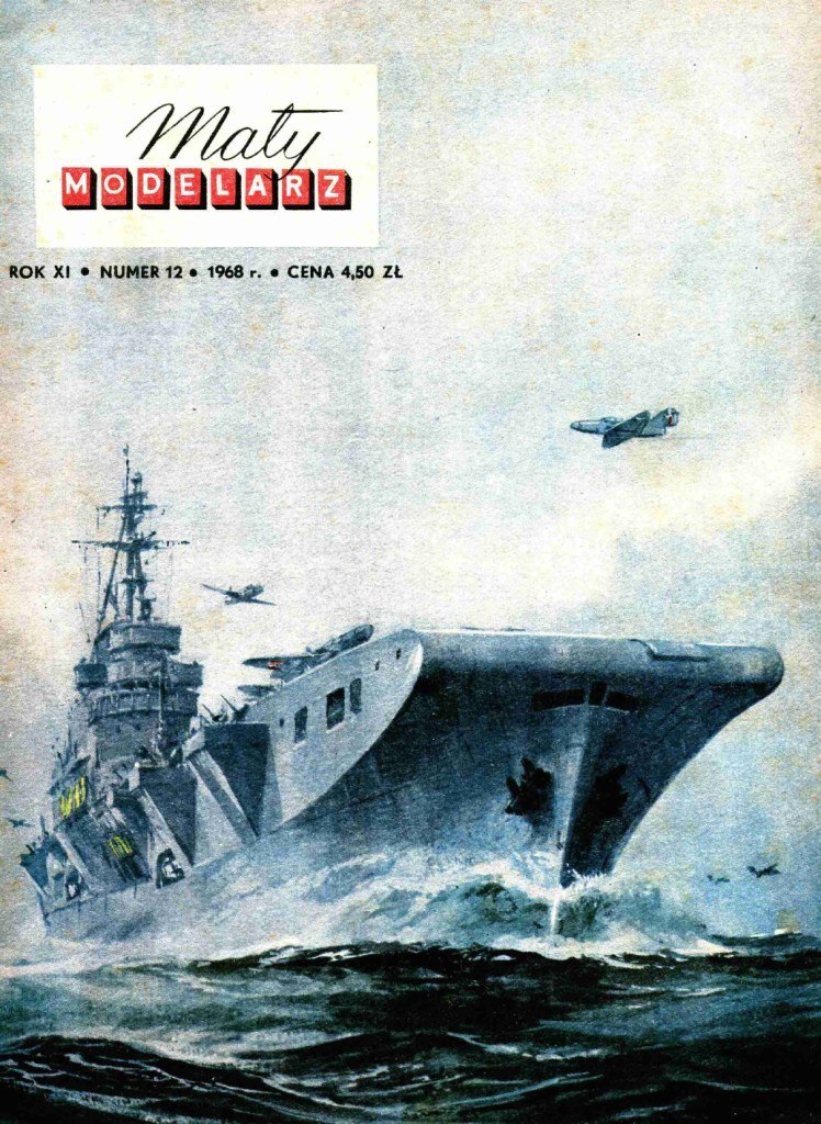 Maly Modelarz - 12/1968 - Авианосец Арроманш