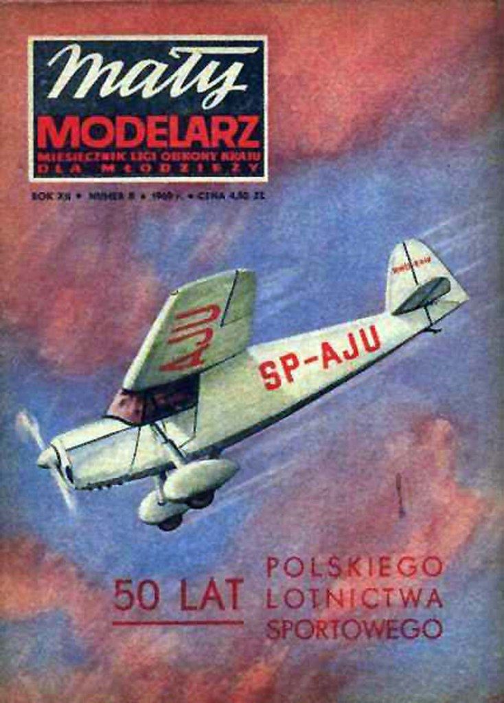 Maly Modelarz - 8/1969 - Многоцелевой самолет RWD-5bis