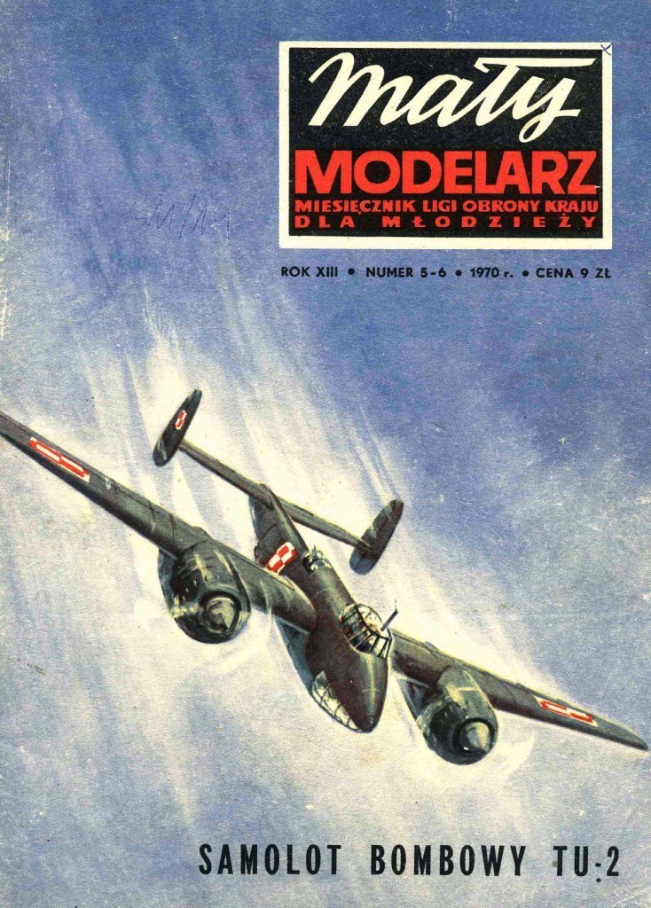 Maly Modelarz - 5-6/1970 - Бомбардировщик Ту-2