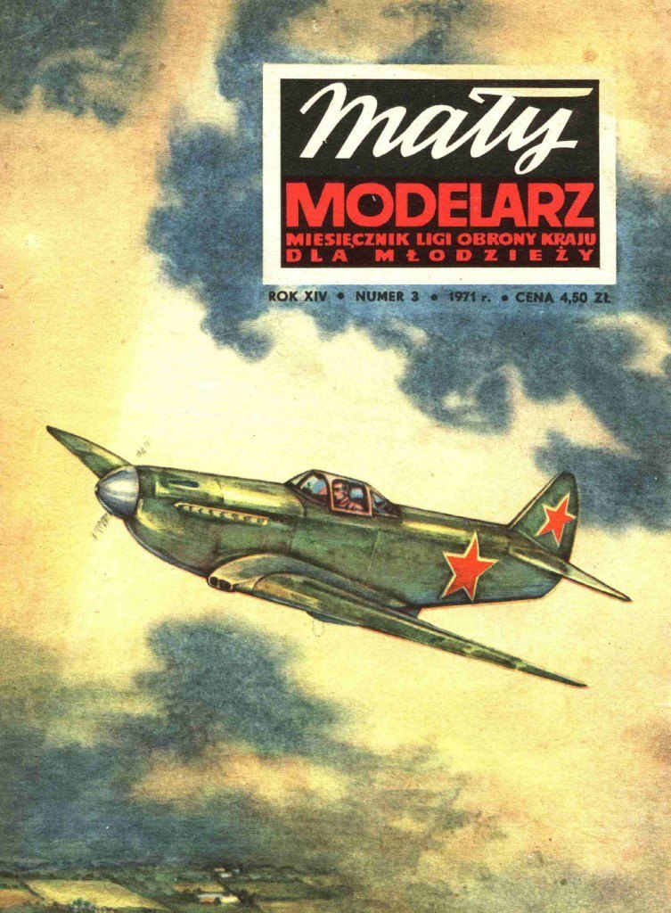 Maly Modelarz - 3/1971 - Истребитель Як-3
