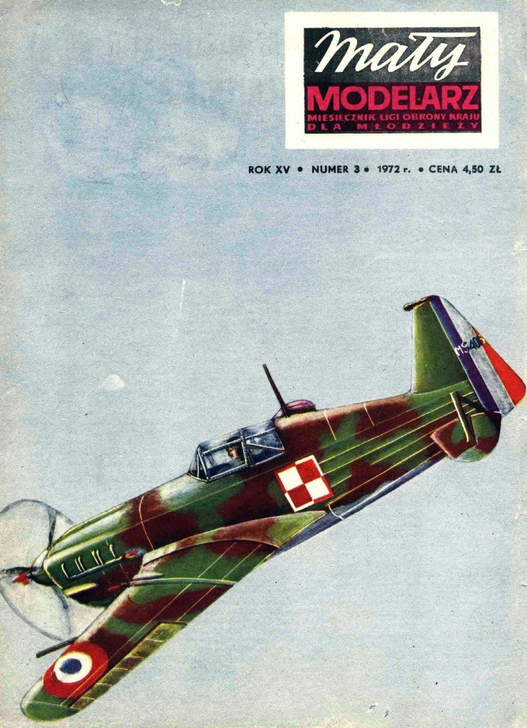 Maly Modelarz - 3/1972 - Истребитель Morane-Saulnier MS.406