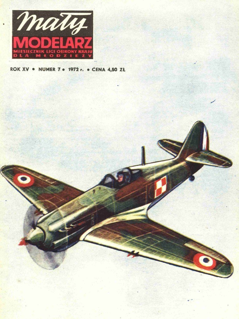 Maly Modelarz - 7/1972 - Истребитель Dewoitine D.520