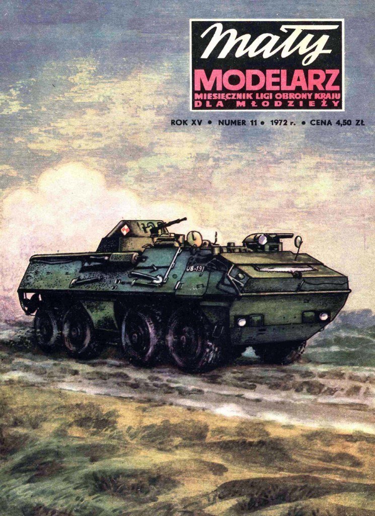 Maly Modelarz - 11/1972 - Бронетранспортер OT-64 SKOT