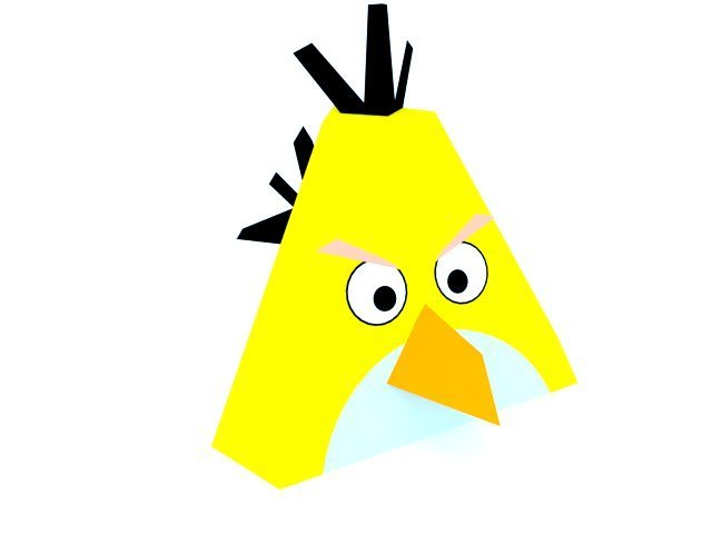 Желтая птица (Angry Birds)