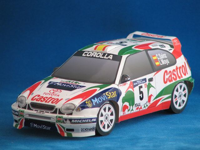 Автомобиль Toyota Corolla WRC 1998