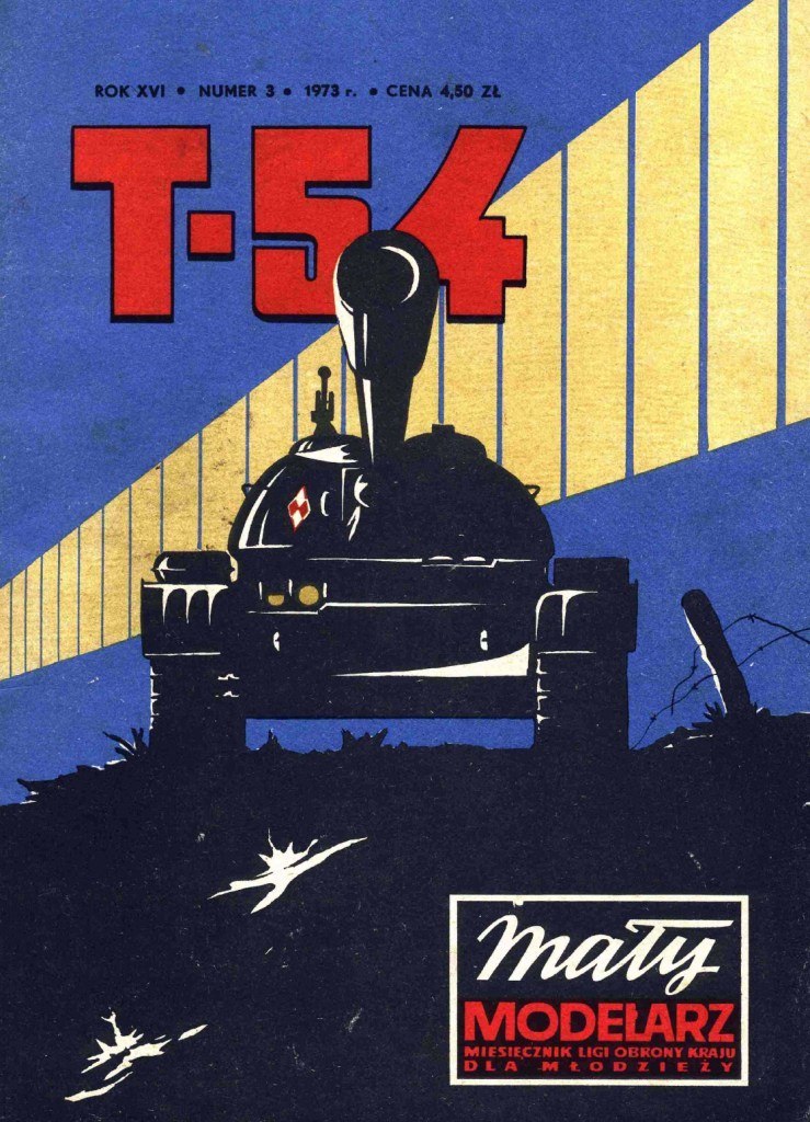 Maly Modelarz - 3/1973 - Танк Т-54