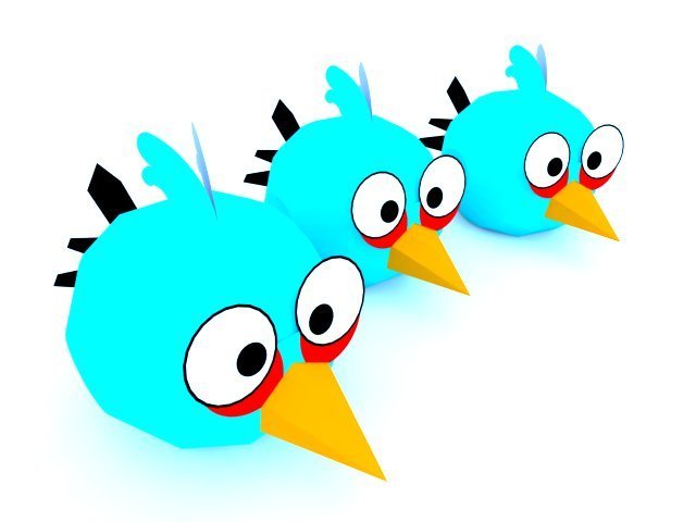 Синяя птица (Angry Birds)