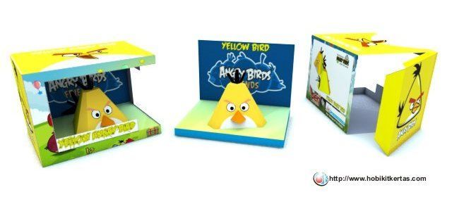 Коробка для Желтой птицы (Angry Birds)