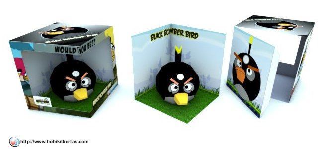 Коробка для Черной птицы (Angry Birds)