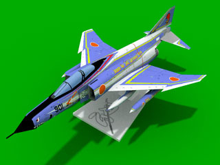 Истребитель McDonnell Douglas F-4 Phantom II Голубой Импульс