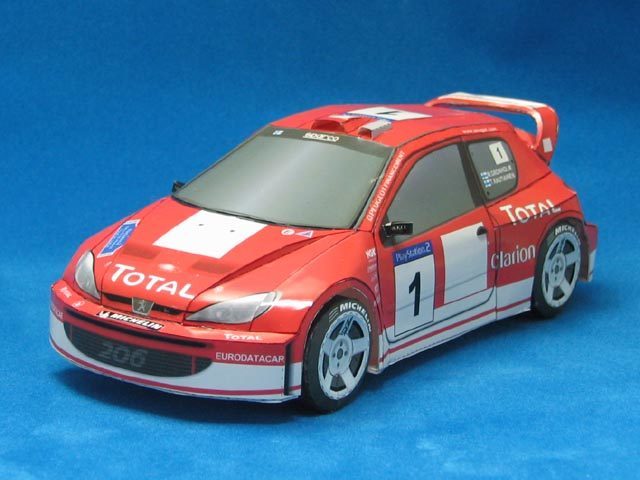 Автомобиль Peugeot 206 WRC