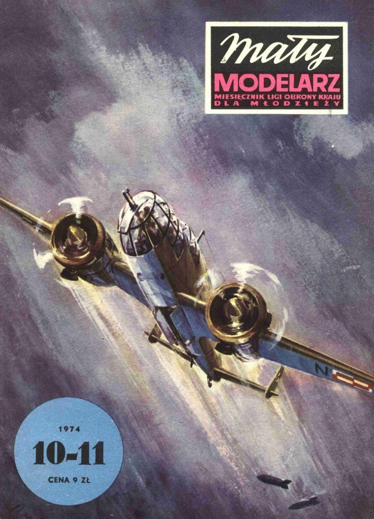 Maly Modelarz - 10-11/1974 - Бомбардировщик PZL P-37