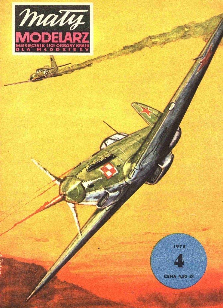 Maly Modelarz - 4/1975 - Истребитель-бомбардировщик Як-9