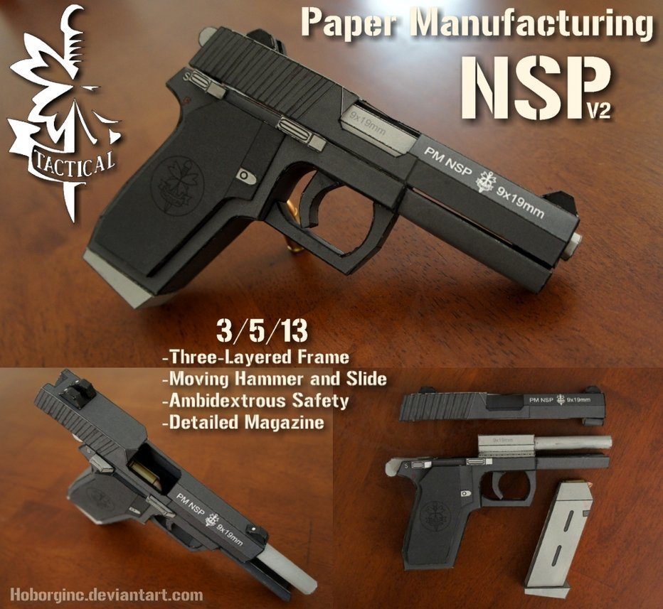 Пистолет NSP V2 [черный]