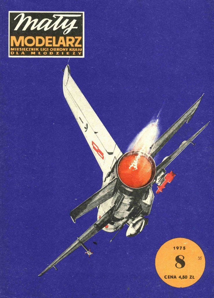 Maly Modelarz - 8/1975 - Истребитель МиГ-21