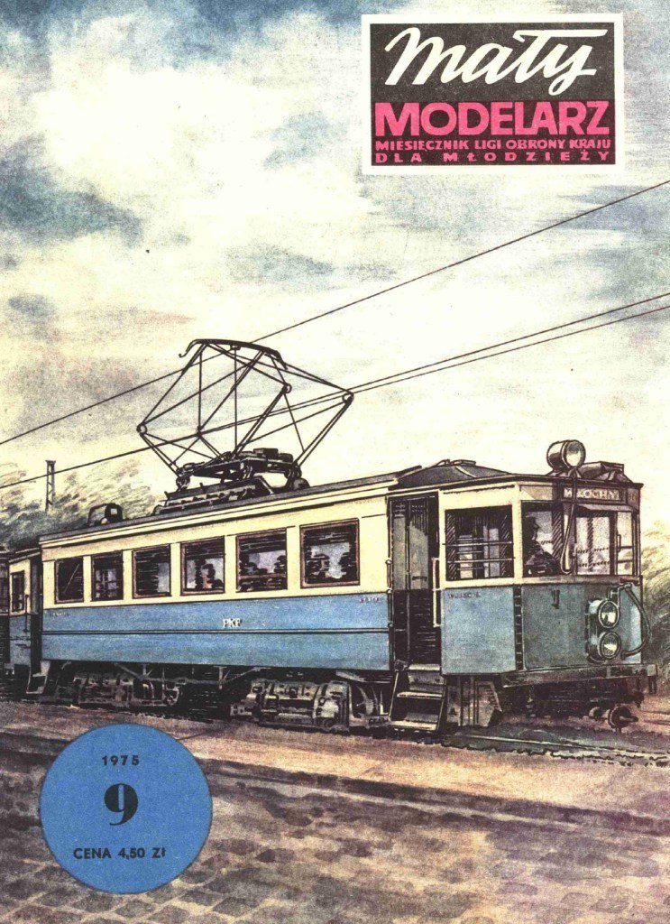 Maly Modelarz - 9/1975 - Электропоезда EN80 и EN94
