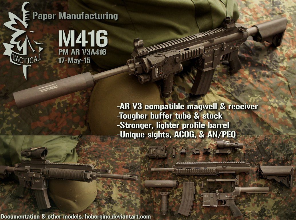 Автомат HK416