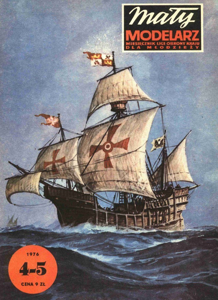 Maly Modelarz - 4-5/1976 - Каракка Санта-Мария