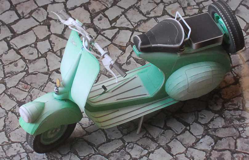 Мотороллер Vespa 150 VBA (Римские каникулы)