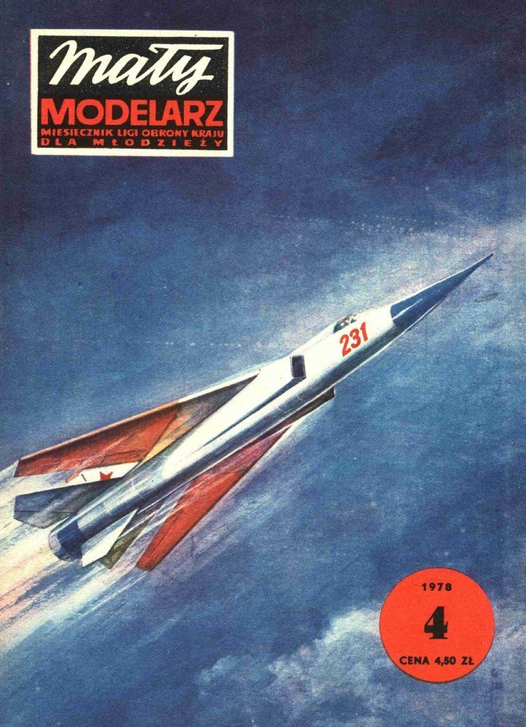 Maly Modelarz - 4/1978 - Истребитель МиГ-23 и самолет АИР-1