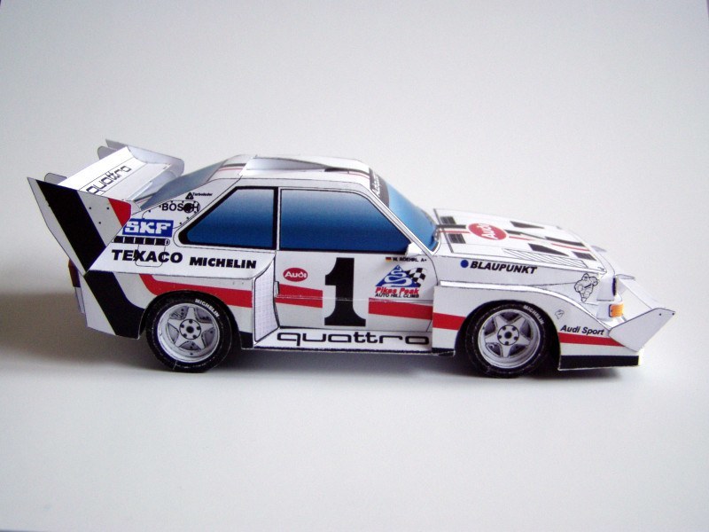 Автомобиль Audi Quattro S1 Pikes Peak