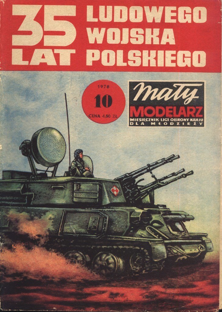 Maly Modelarz - 10/1978 - Зенитная самоходная установка ЗСУ-23-4 Шилка