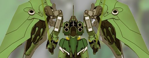 Робот NZ-666 Kshatriya (Gundam), масштаб 1:45