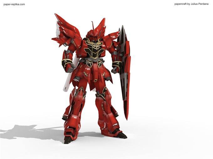 Робот MSN-06S Sinanju Gundam (Gundam)