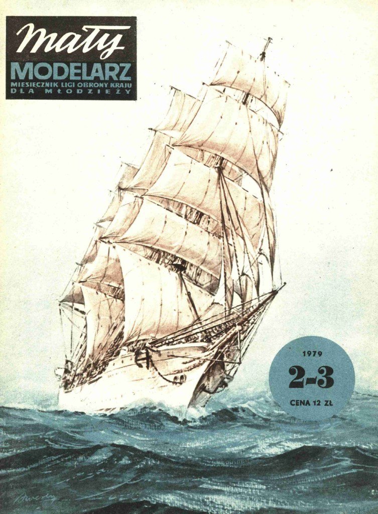 Maly Modelarz - 2-3/1979 - Парусный корабль Дар Поморья