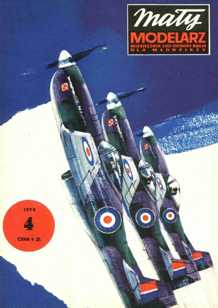 Maly Modelarz - 4/1979 - Истребитель North American P-51 Mustang