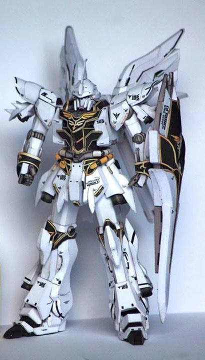 Робот MSN-06S Sinanju White Comet (Gundam)