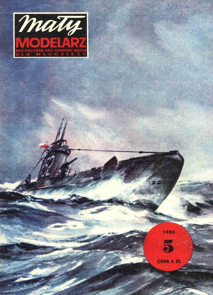 Maly Modelarz - 5/1980 - Подводная лодка ORP Dzik
