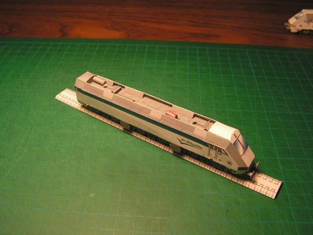 Бумажная модель Электровоз Eurotunnel Class 9