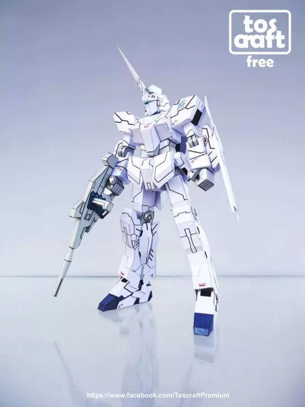 Робот RX-0 Unicorn Gundam (Gundam), масштаб 1:96