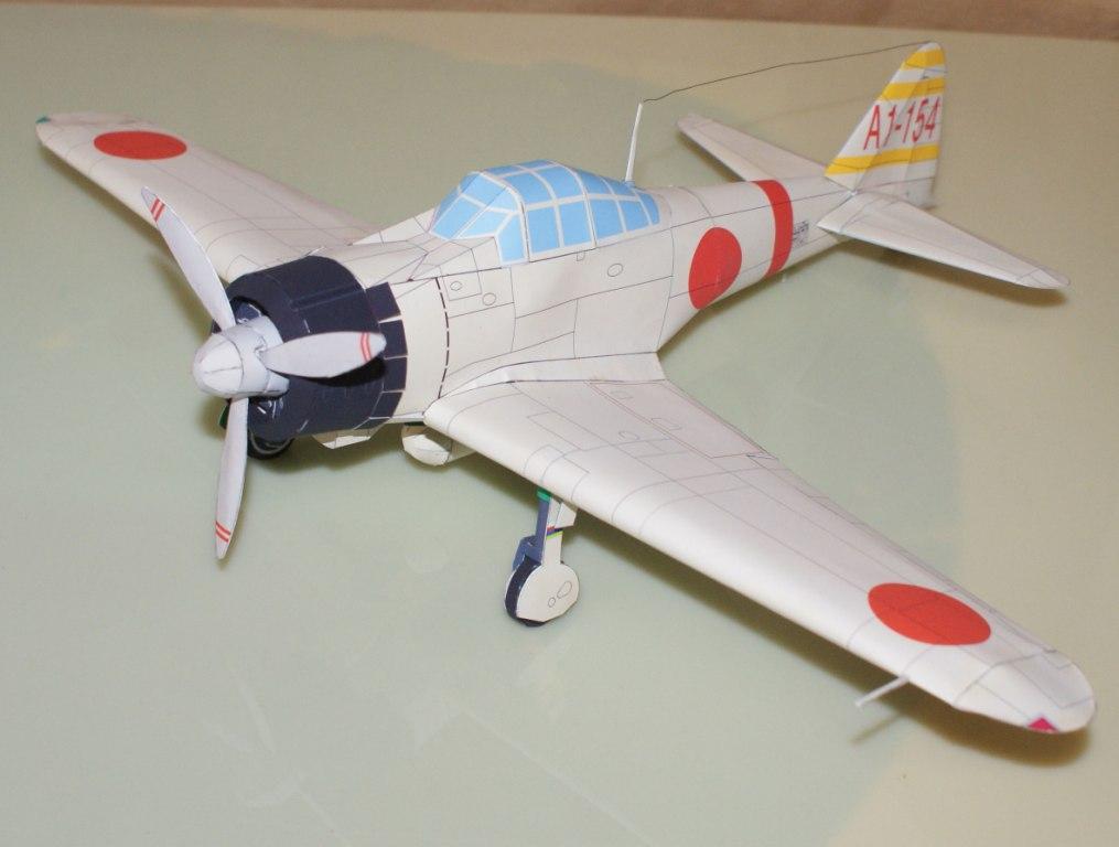 Палубный истребитель Mitsubishi A6M2 Zero