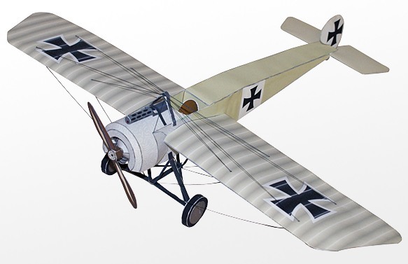 Истребитель Fokker E.III Eindecker