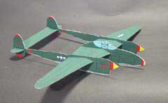 Истребитель Lockheed P-38 Lightning
