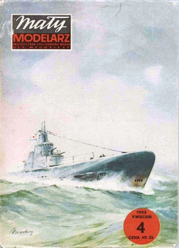 Maly Modelarz - 4/1983 - Подводная лодка К-21