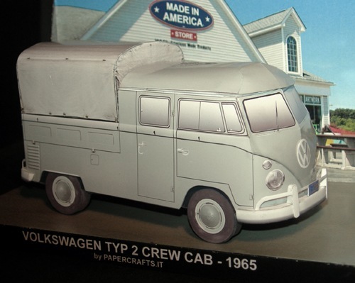 Автомобиль Volkswagen Transporter T1 Crew Cab 1965