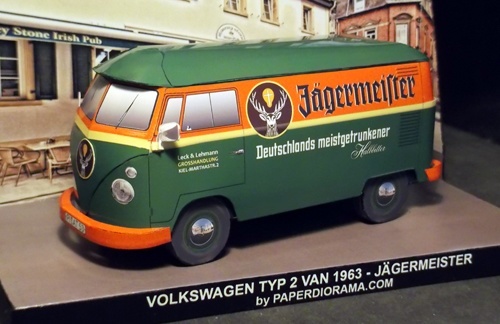 Автомобиль Volkswagen Transporter T1 Jagermeister 1963