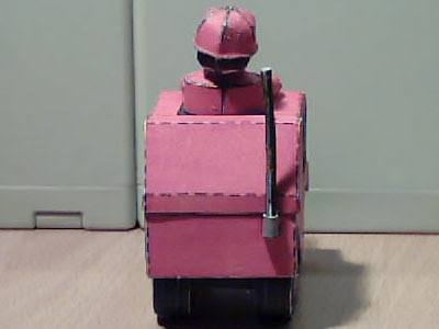Бумажная модель Разведчик Orange Star Recon (Advance Wars)