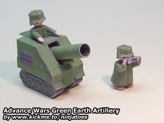 Артиллерия Green Earth Artillery (Advance Wars)