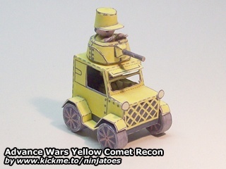 Разведчик Yellow Comet Recon (Advance Wars)