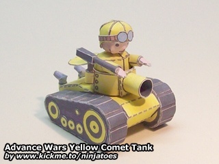 Танк Yellow Comet Tank (Advance Wars)