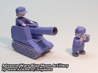 Артиллерия Blue Moon Artillery (Advance Wars)