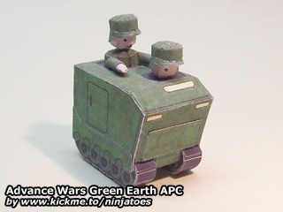 Бронетранспортер Green Earth APC (Advance Wars)