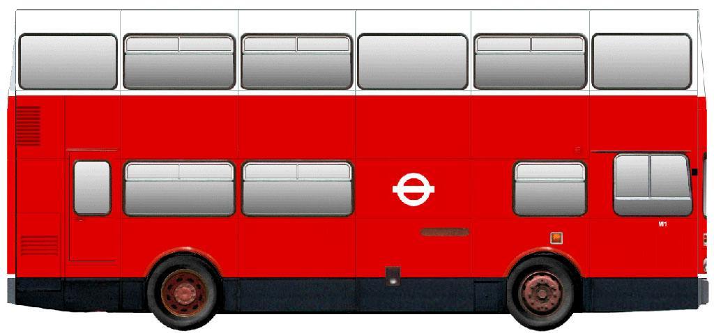 Двухэтажный автобус MCW Metrobus Mk1 M1